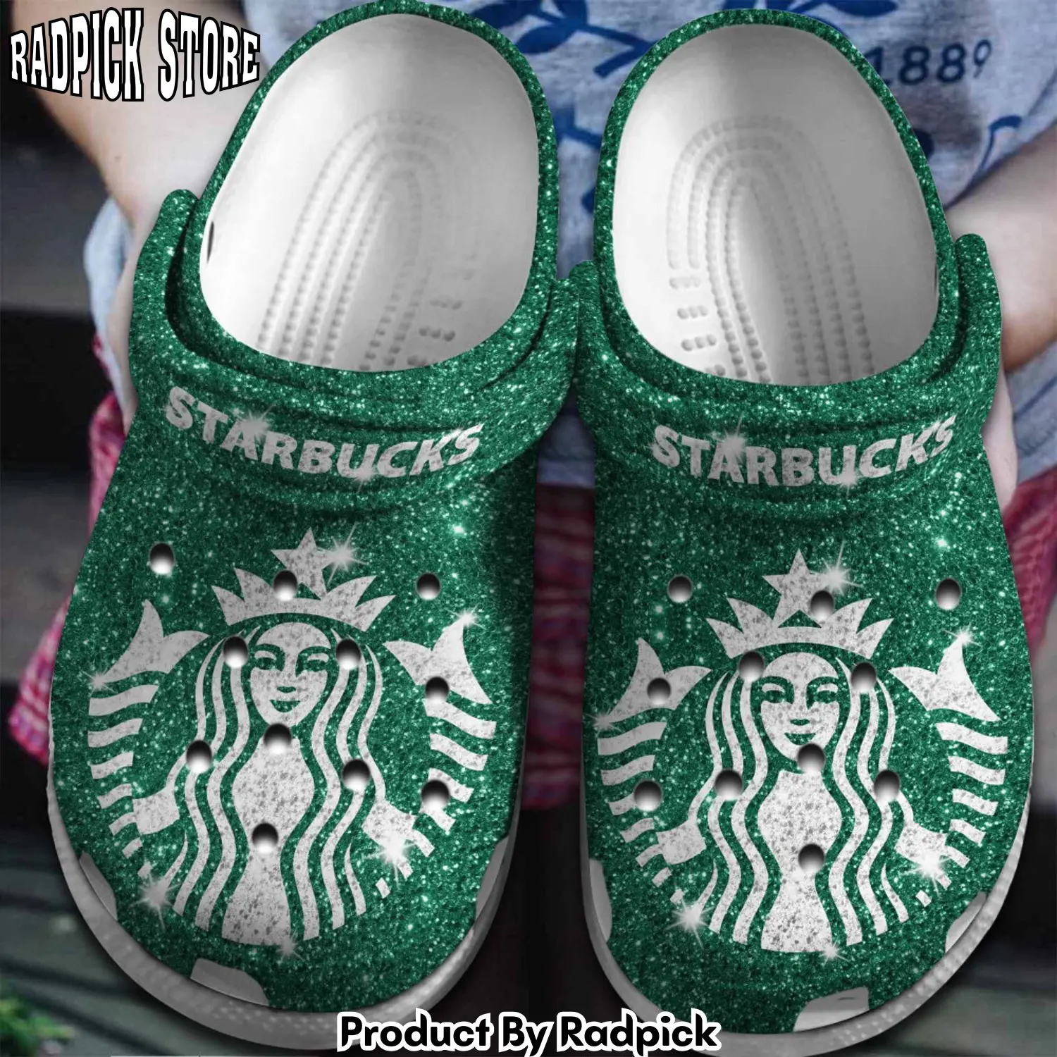 Radpick starbucks clogs shoes comfortable for men women jkg rp6521186